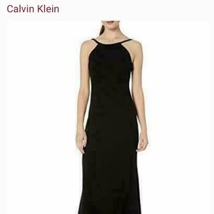 Calvin Klein Black Evening Dress